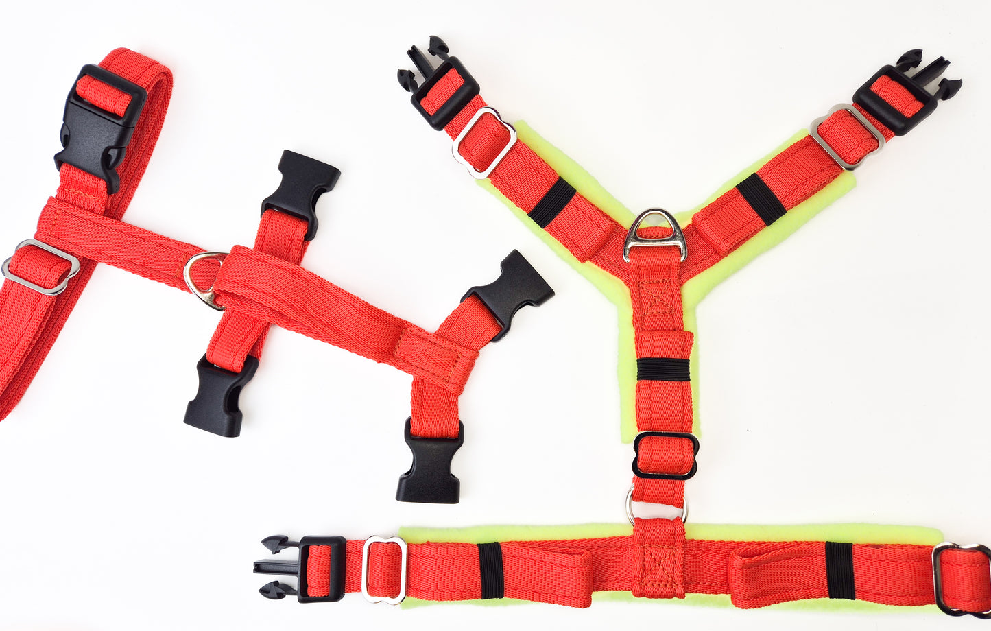 Escape Proof Adjustable Houdini Harness - Fleece Lined