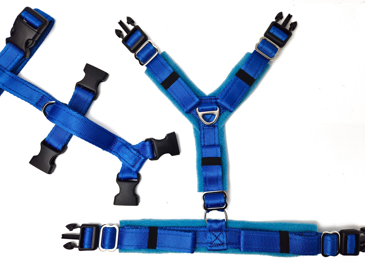 Escape Proof Adjustable Houdini Harness - Fleece Lined
