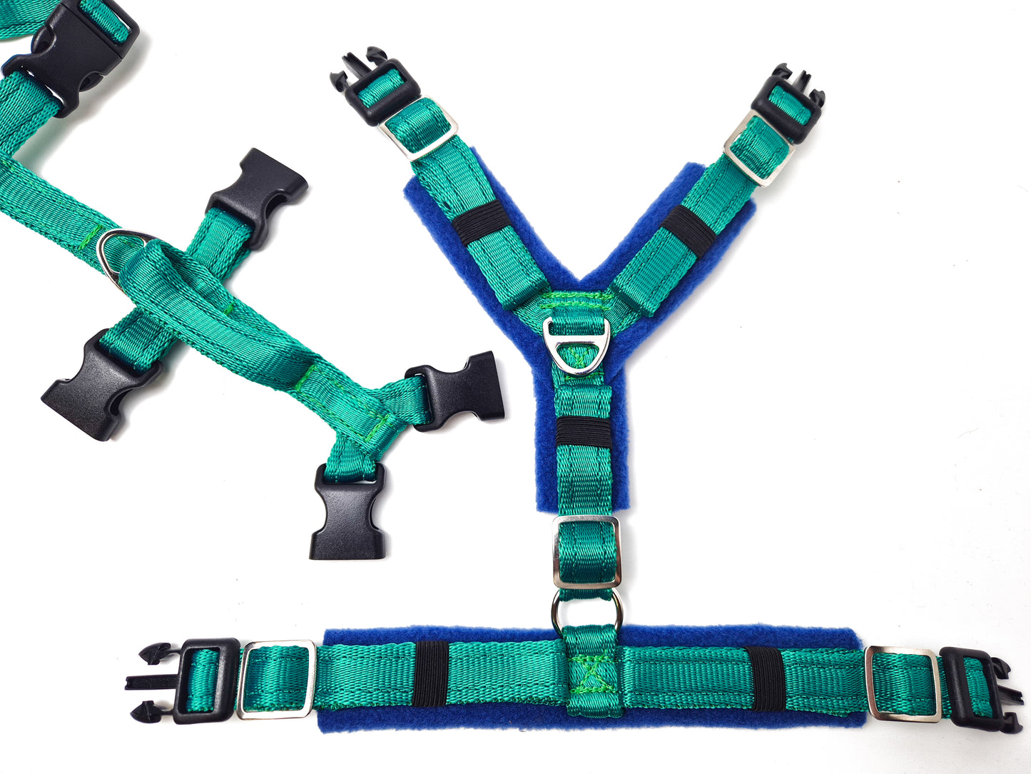 Escape Proof Adjustable Houdini Harness - Fleece Lined
