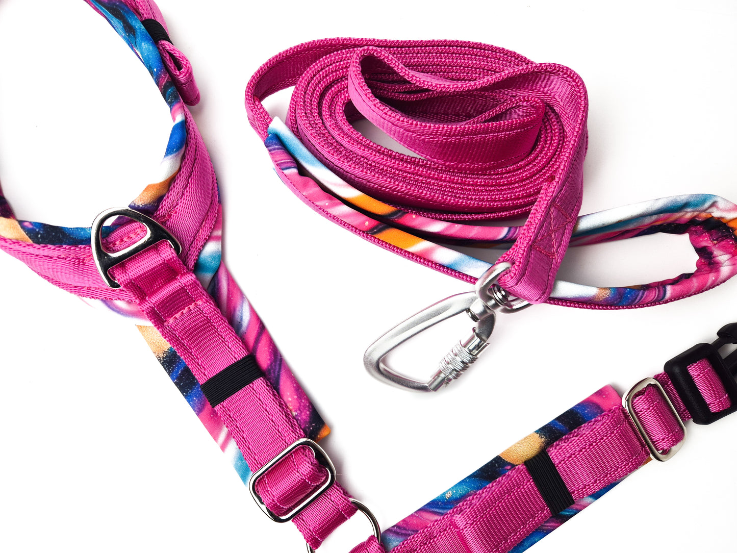 Escape Proof Adjustable Houdini Harness - Softshell Lined