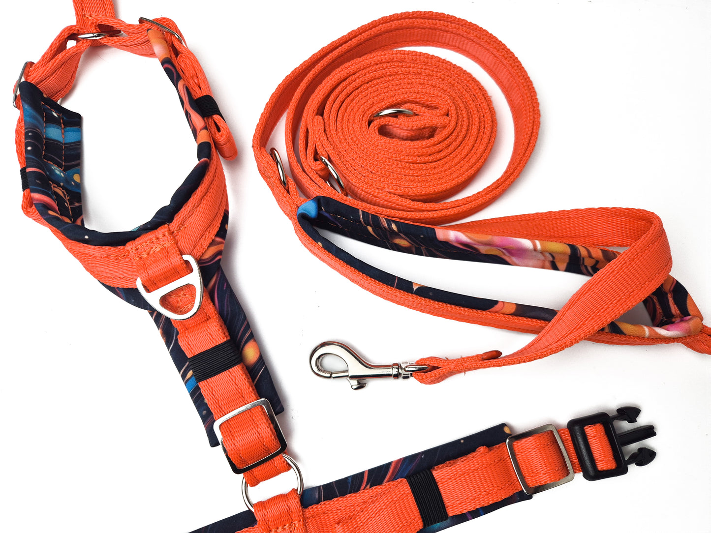 Escape Proof Adjustable Houdini Harness - Softshell Lined