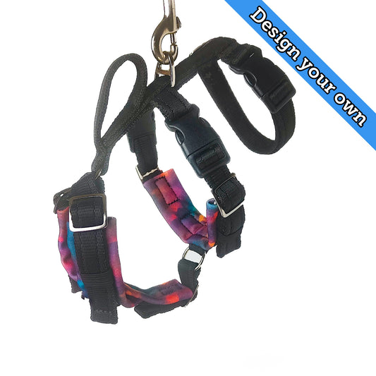 Escape Proof Adjustable Houdini Harness - Softshell Lined