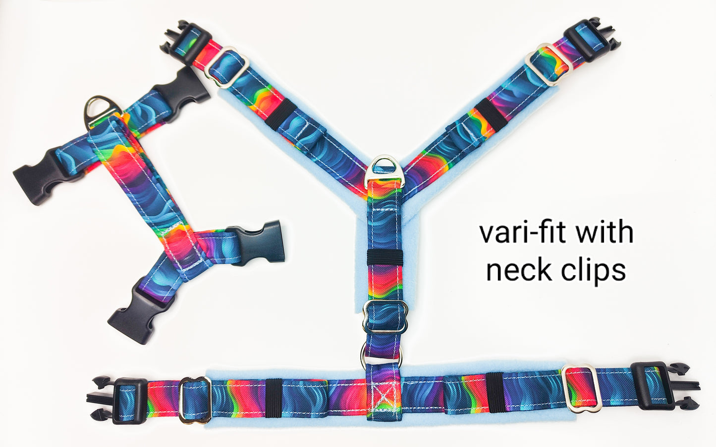 Patterned Dog Harnesses