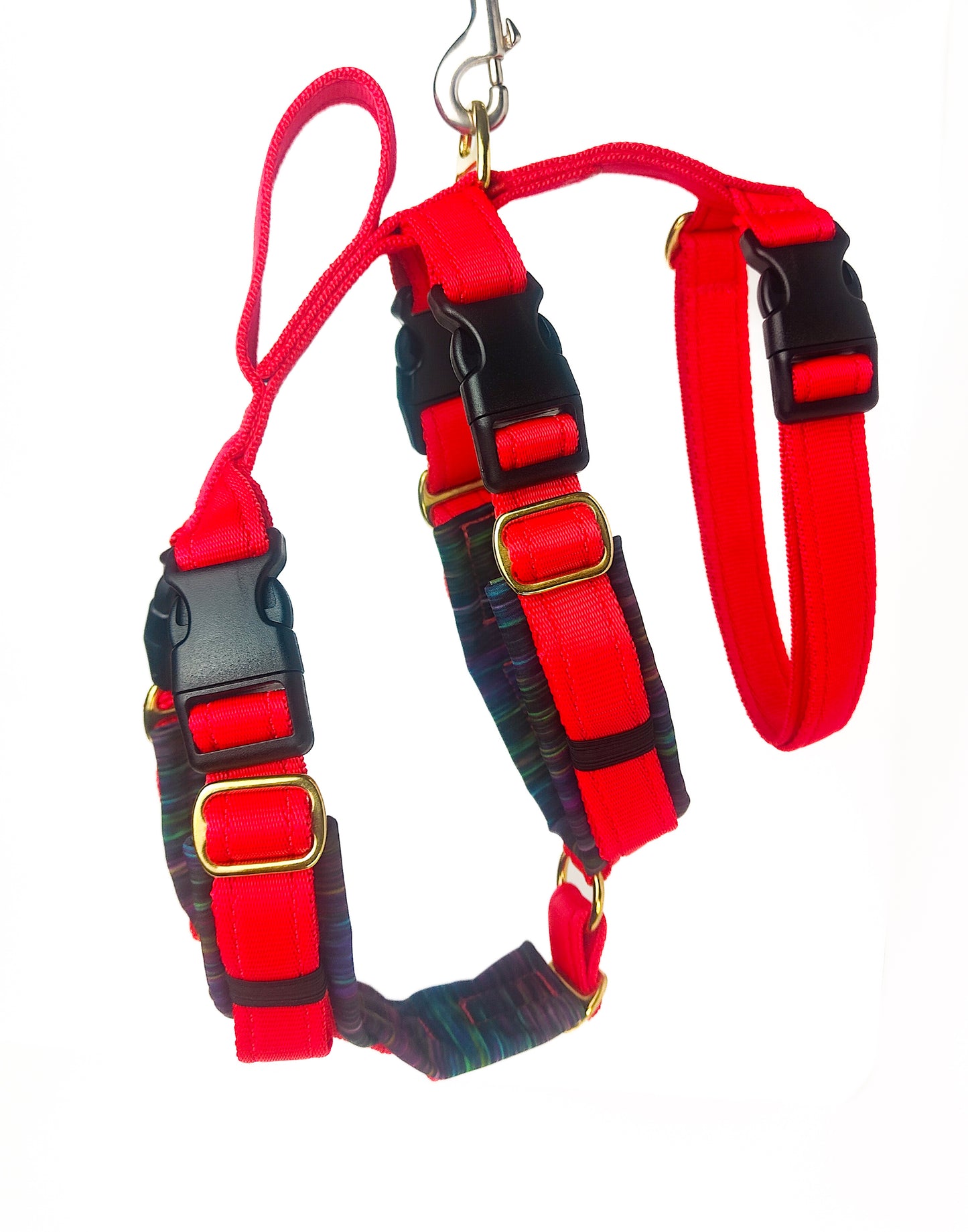 Escape Proof Adjustable Houdini Harness - Softshell Lined