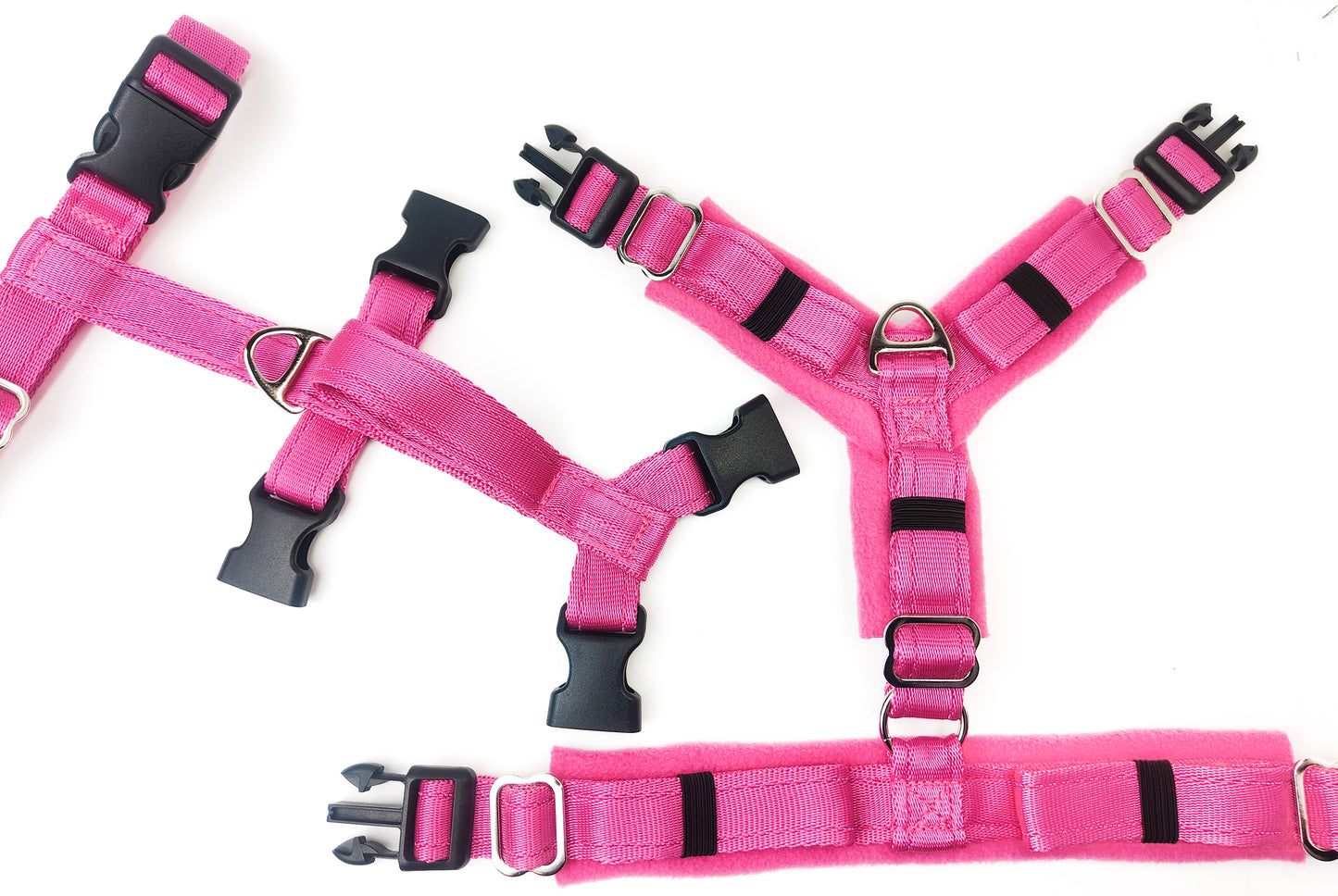 Escape Proof Adjustable Houdini Harness - Fleece Lined