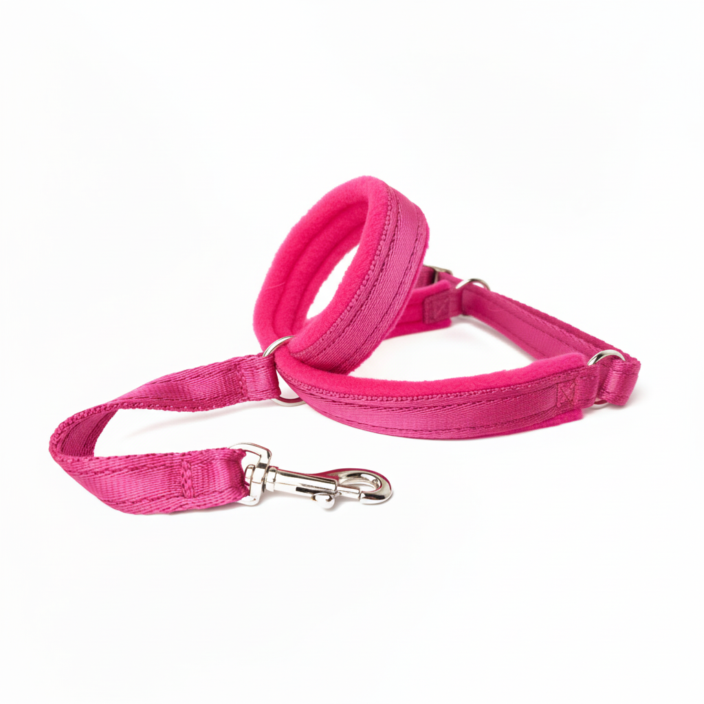 Hot pink webbing with hot pink padding