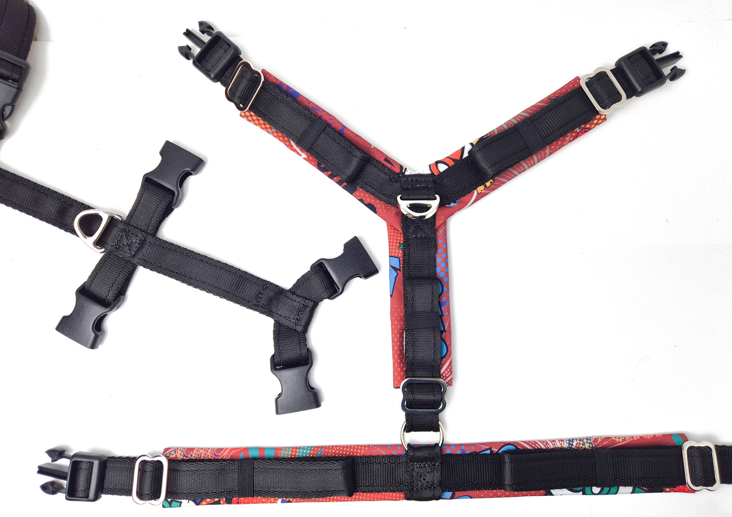 Escape Proof Adjustable Houdini Harness - Softshell Lined