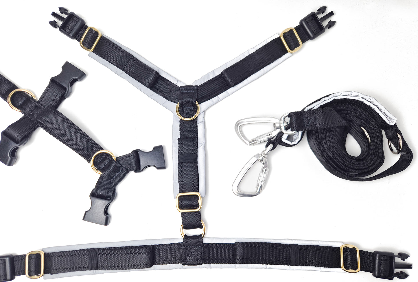 Escape Proof Adjustable Houdini Harness - Softshell Lined