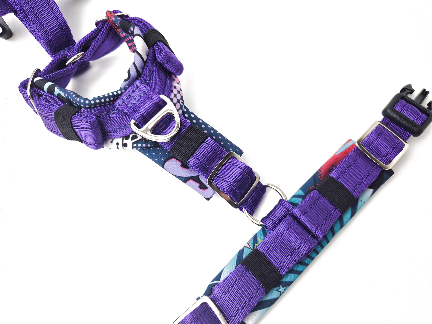Escape Proof Adjustable Houdini Harness - Softshell Lined