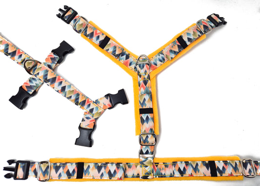 Mountain Peaks Dog Harness