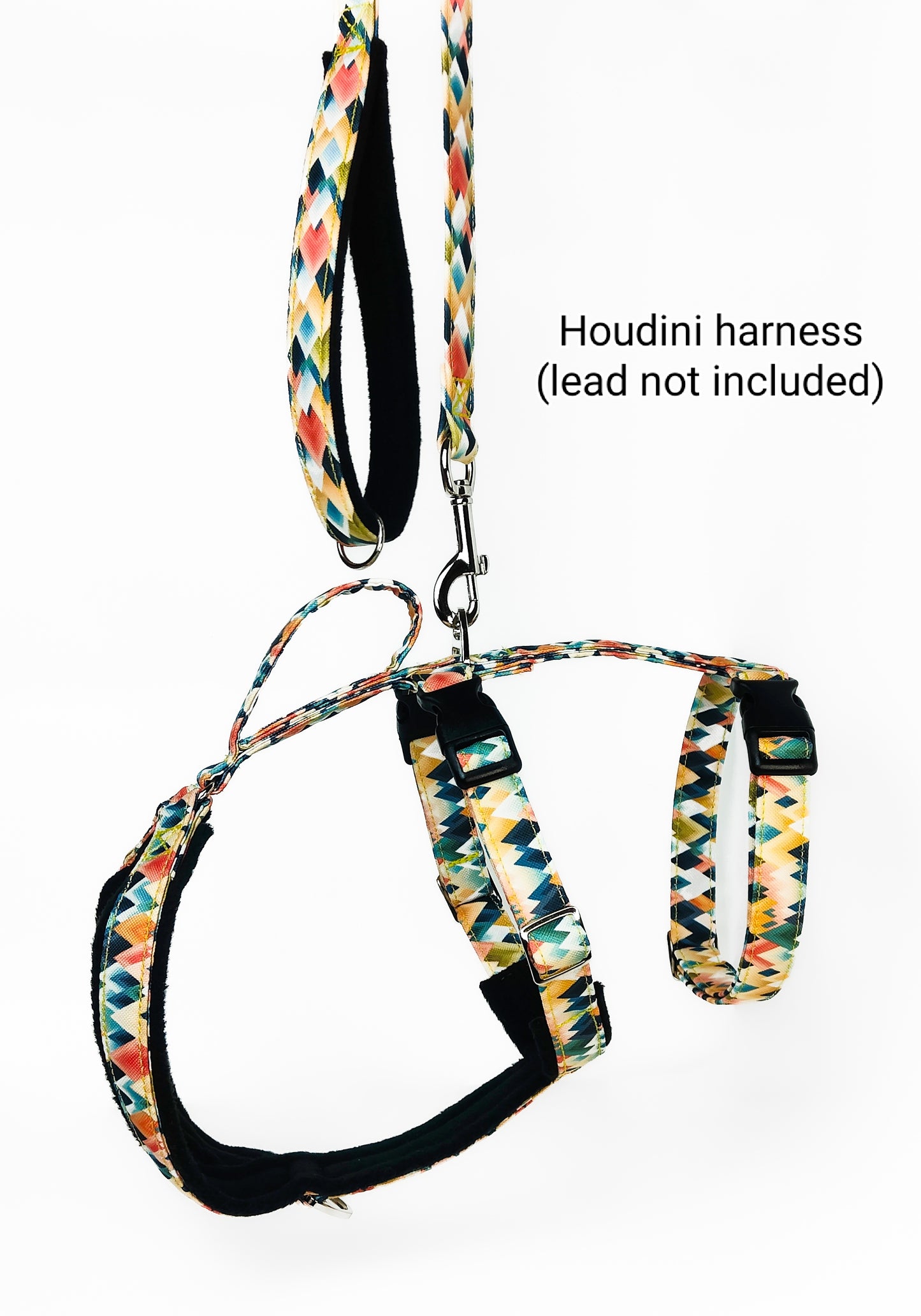 Patterned Dog Harnesses