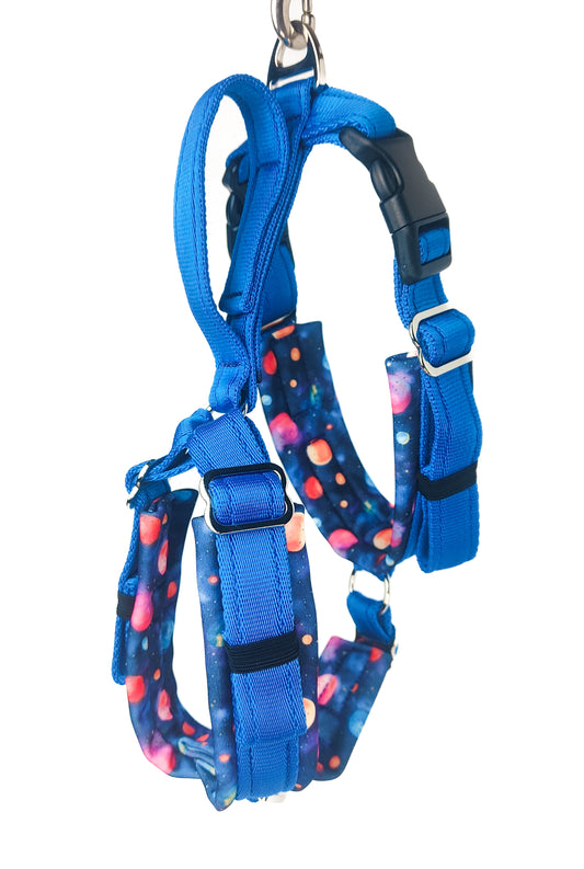 Electric Blue X Lost In Space - Adjustable Vari-Fit harness
