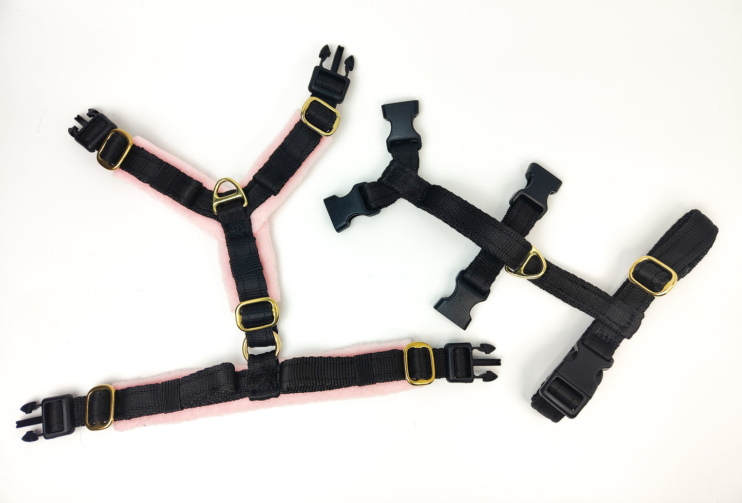 Escape Proof Adjustable Houdini Harness - Fleece Lined