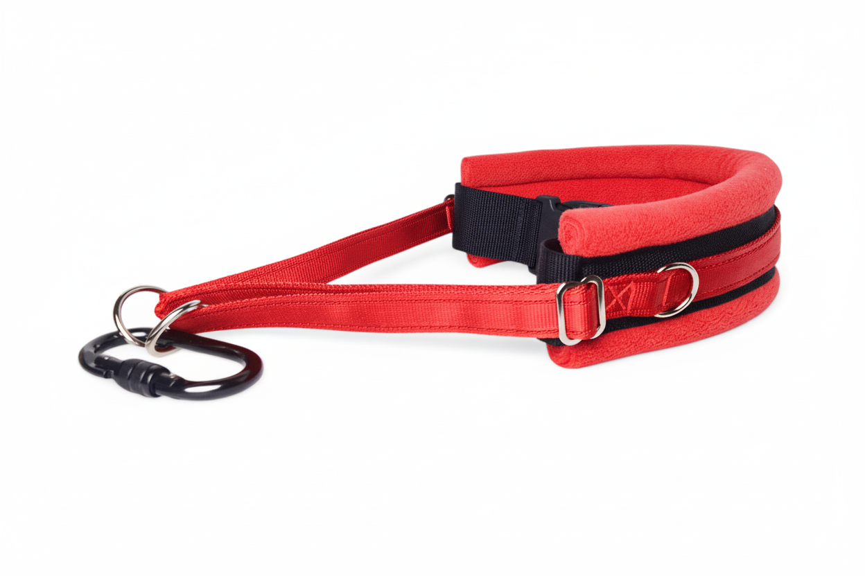 All red collar