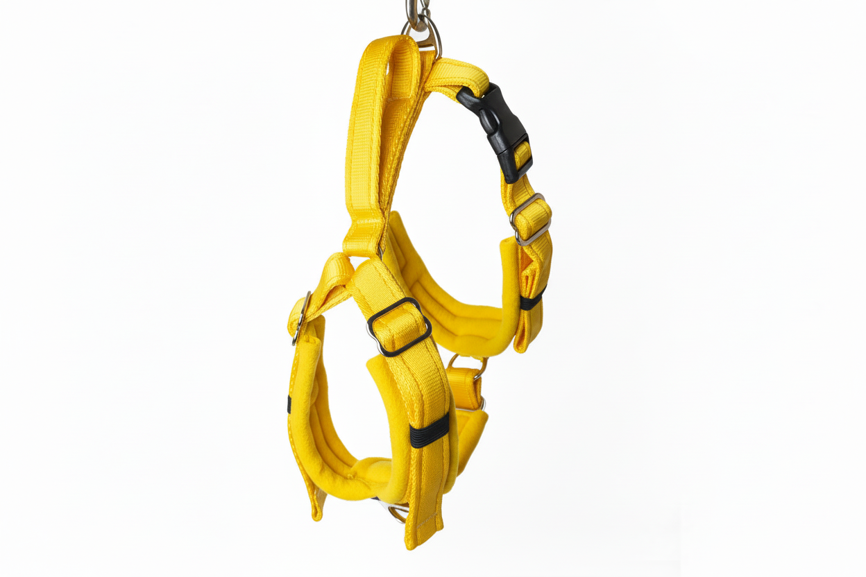 All yellow harness