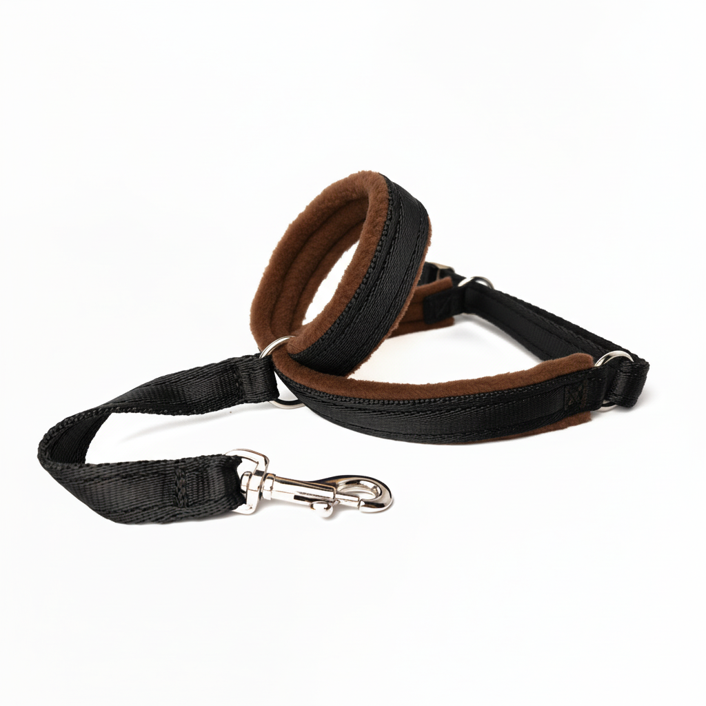 Dark chocolate brown padding