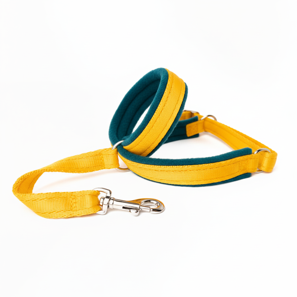 Dark teal/petrol blue padding