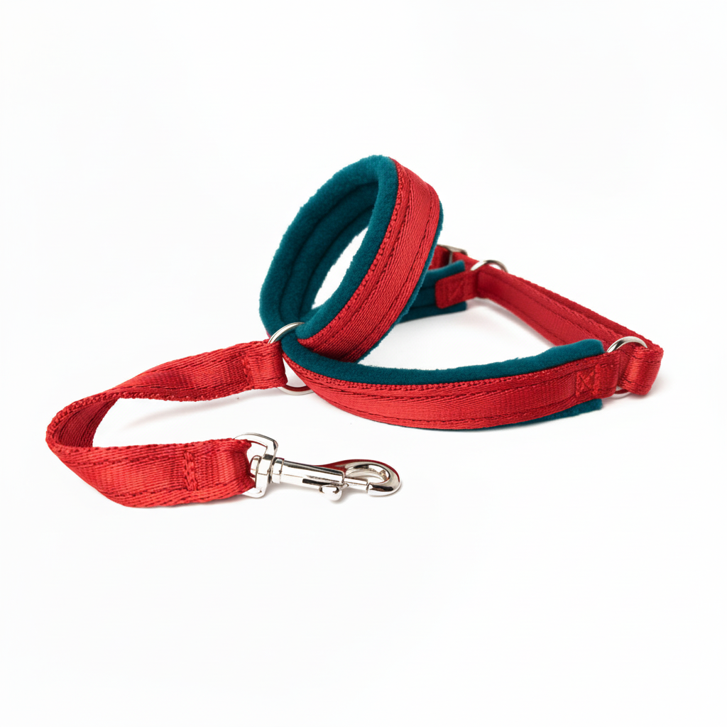 Dark teal/petrol blue padding