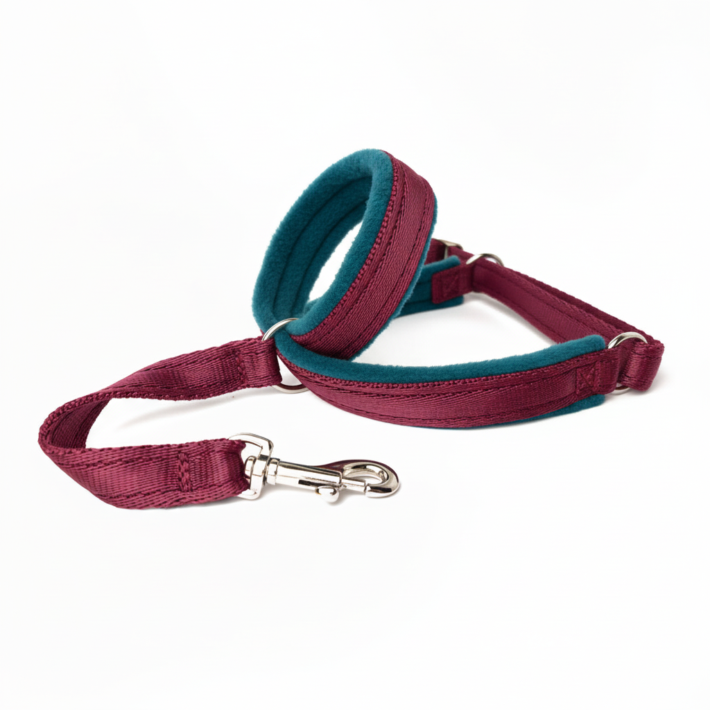 Dark teal/petrol blue padding