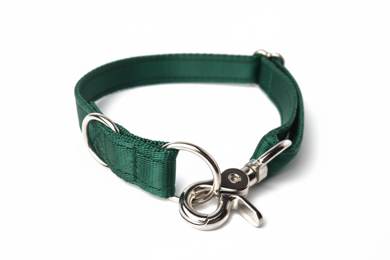 Forest green trigger clip collar