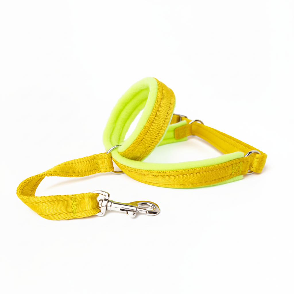 High vis yellow padding