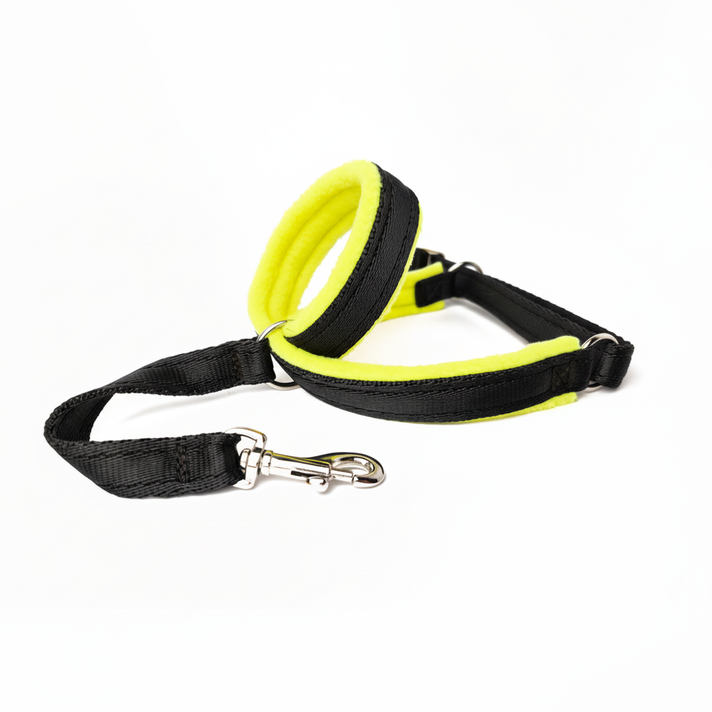 High vis yellow padding