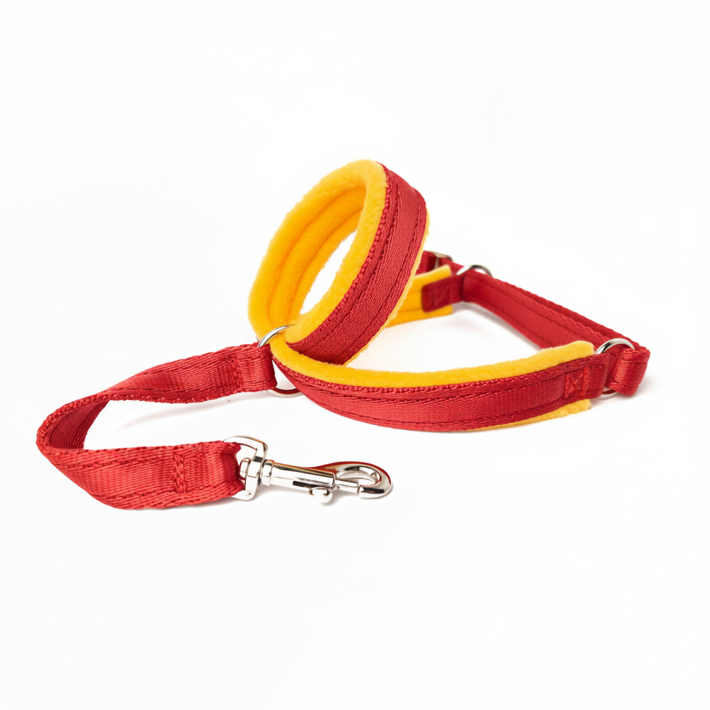 High vis yellow padding