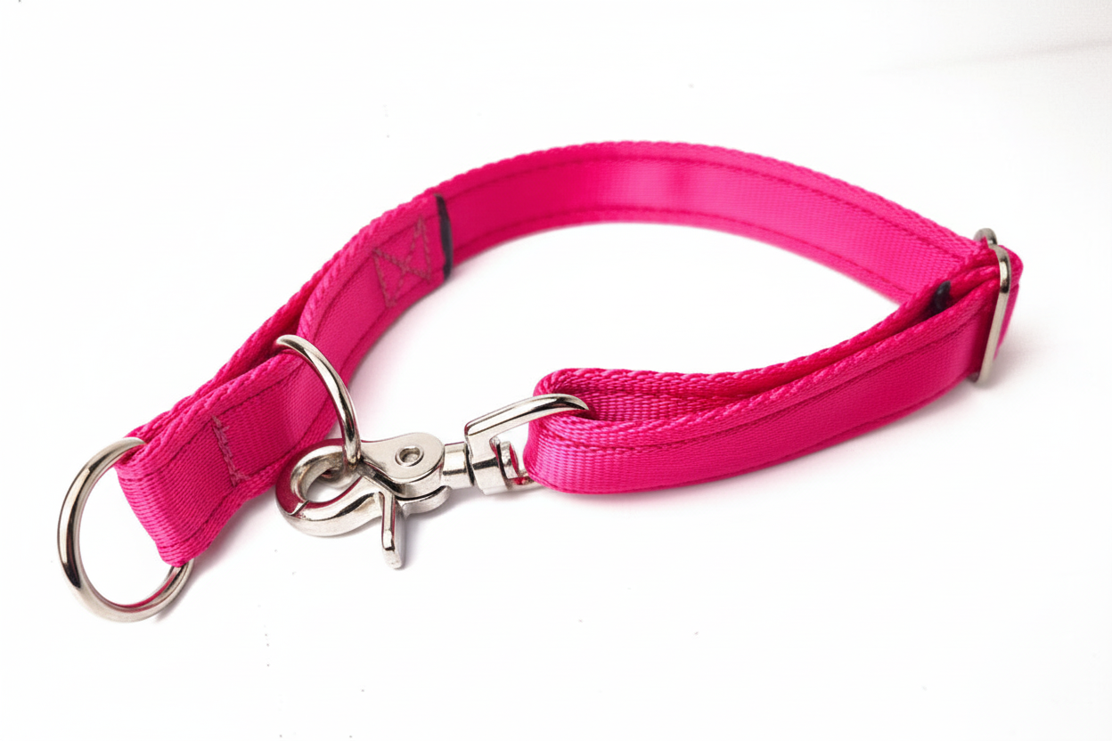 Hot pink lanyard