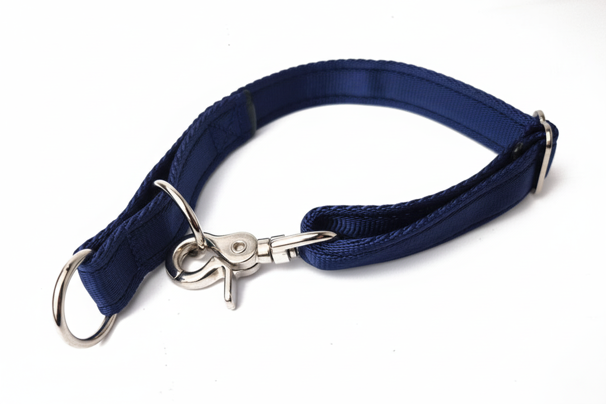 Navy lanyard
