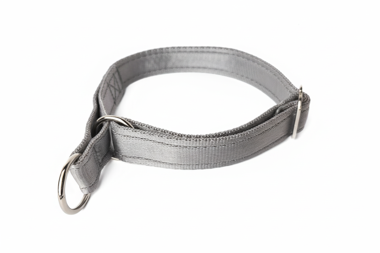 Silver grey collar