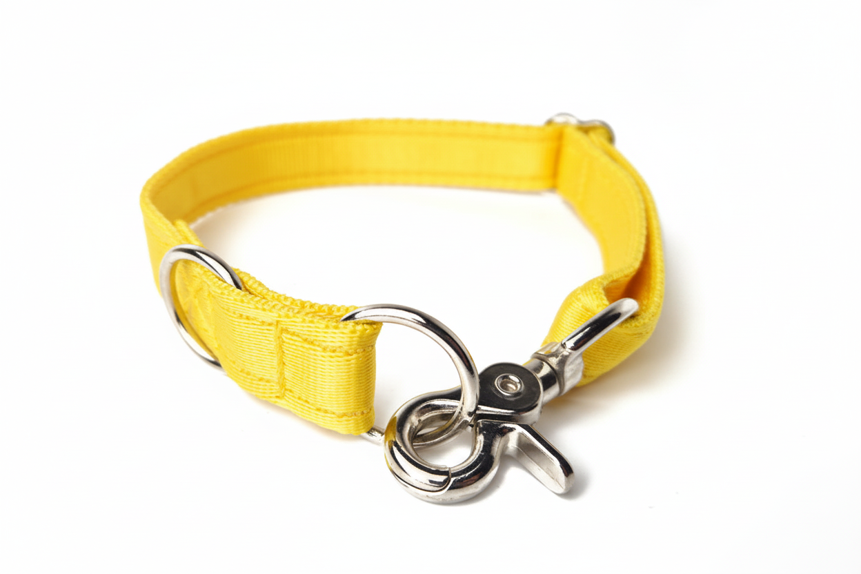 Yellow trigger clip collar
